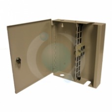 12 Way MTRJ Single Door Lockable Wall Mount Box