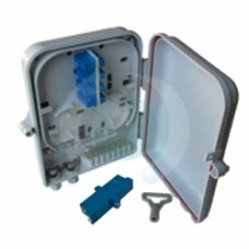 12 Way E2000 Singlemode IP65 Rated Wall Box (220 x 300 x 80mm)